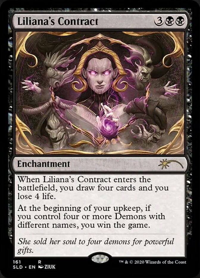 Liliana's Contract [Secret Lair Drop Series] | Good Games Cannington