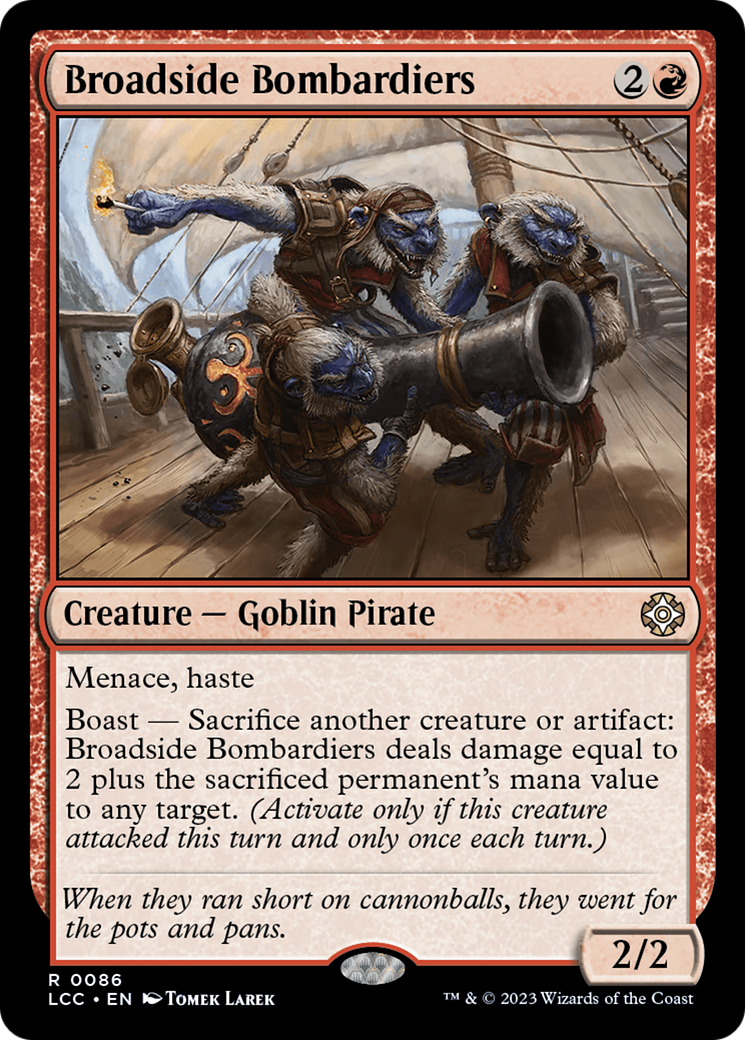 Broadside Bombardiers [The Lost Caverns of Ixalan Commander] | Good Games Cannington