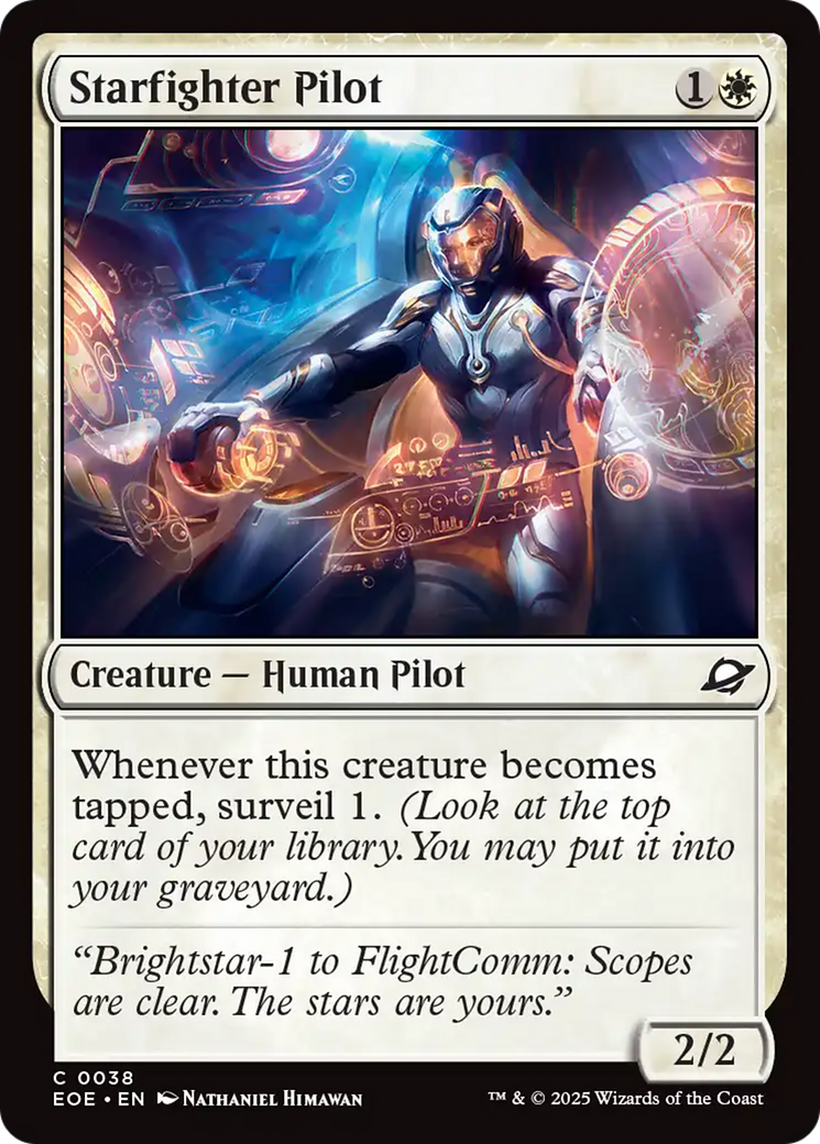Starfighter Pilot [Edge of Eternities] | Good Games Cannington