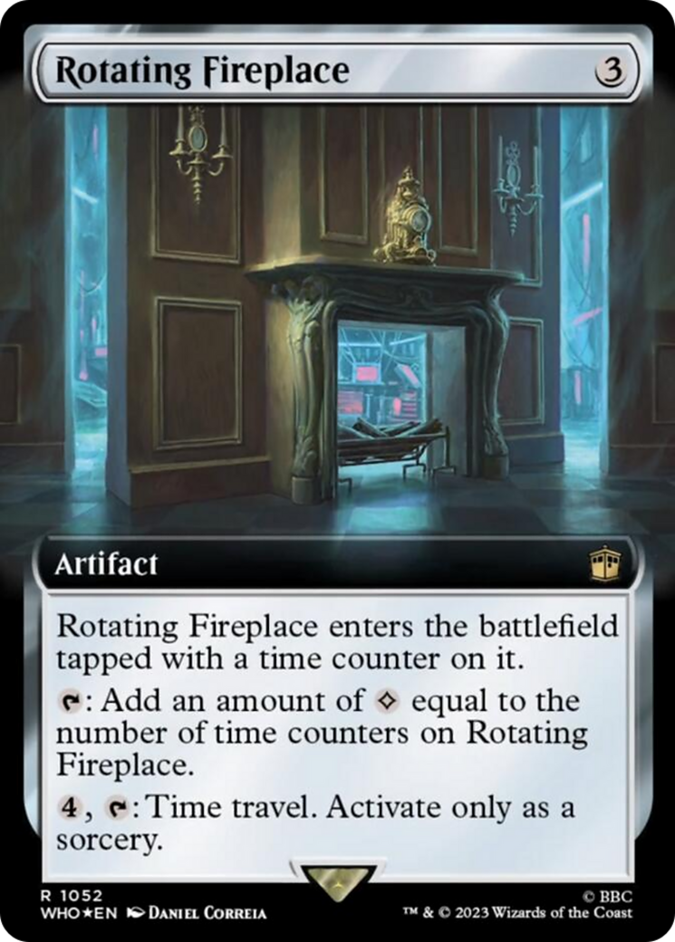 Rotating Fireplace (Extended Art) (Surge Foil) [Doctor Who] | Good Games Cannington