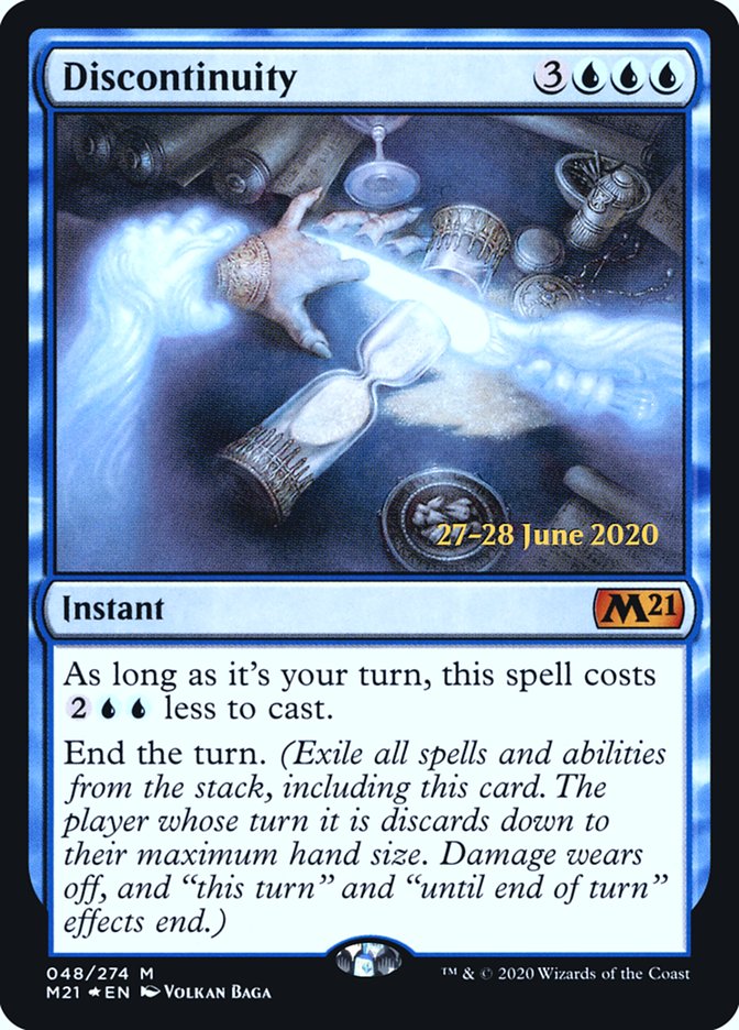 Discontinuity [Core Set 2021 Prerelease Promos] | Good Games Cannington
