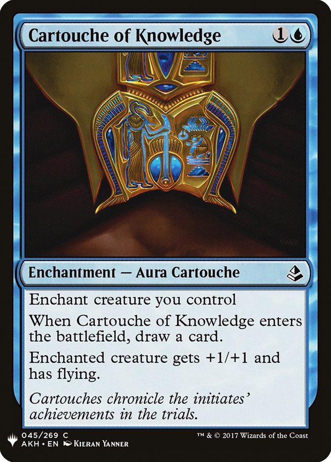 Cartouche of Knowledge [Mystery Booster] | Good Games Cannington