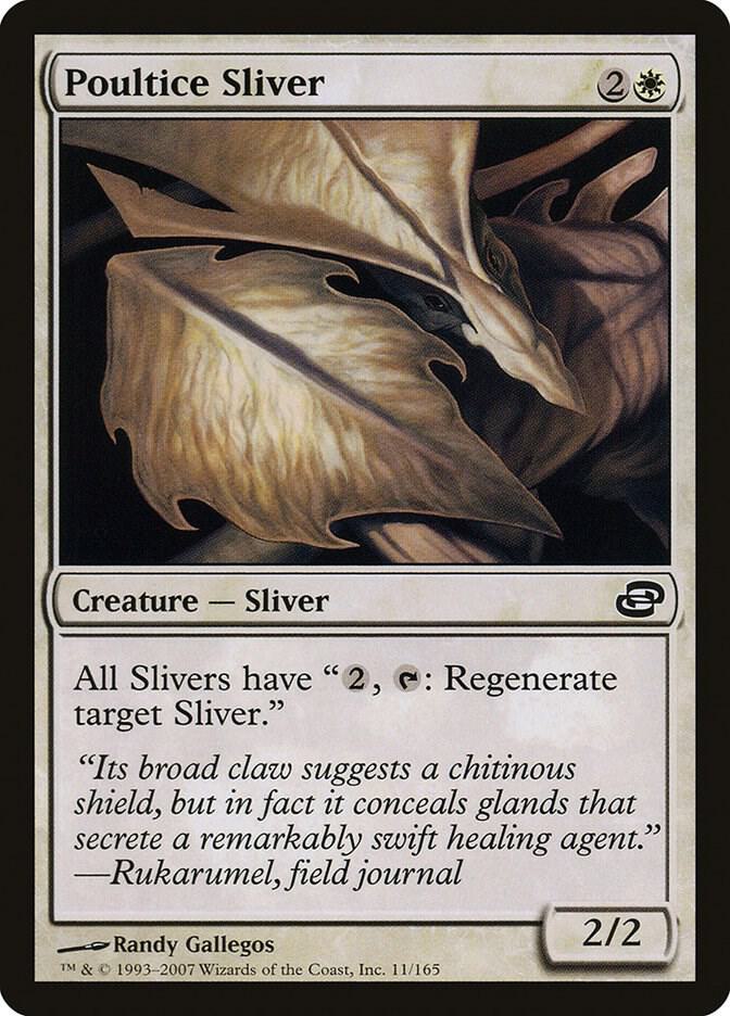 Poultice Sliver 11/165 (Planar Chaos)  | Good Games Cannington