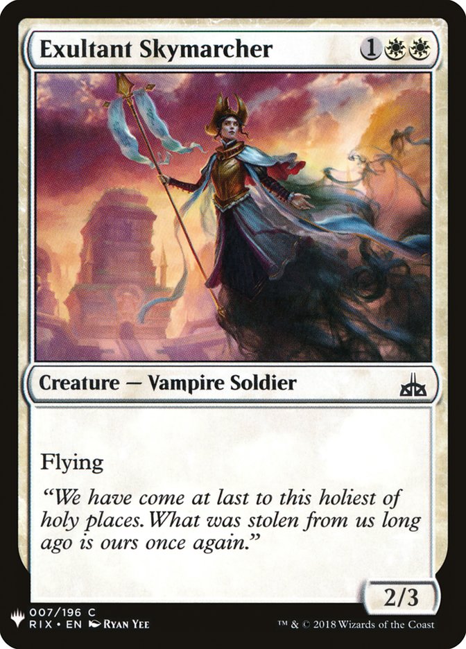 Exultant Skymarcher [Mystery Booster] | Good Games Cannington