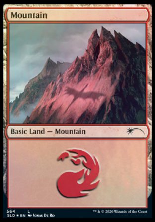 Mountain (Dragons) (564) [Secret Lair Drop Promos] | Good Games Cannington