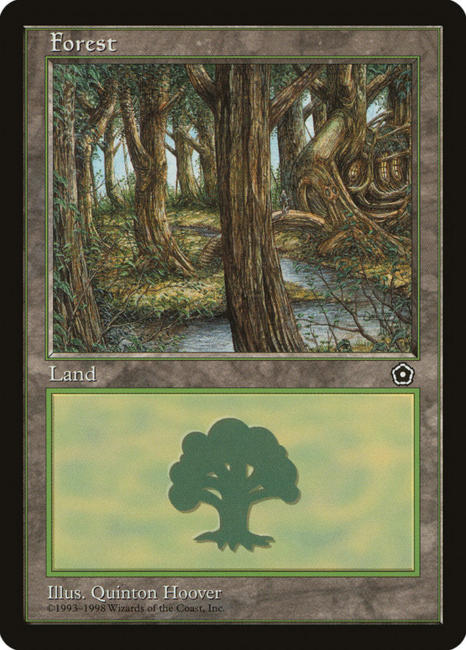Forest (Treehouse on Right / Black Signature) [Portal Second Age] | Good Games Cannington