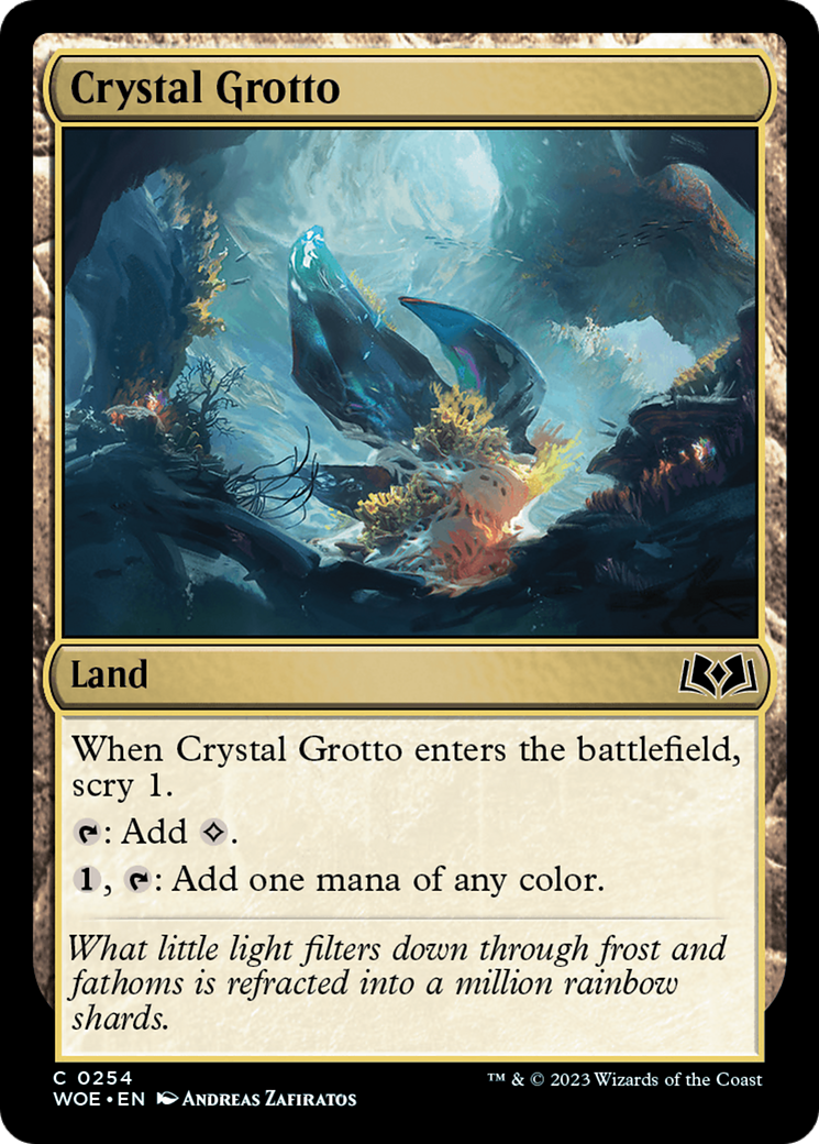 Crystal Grotto [Wilds of Eldraine] | Good Games Cannington