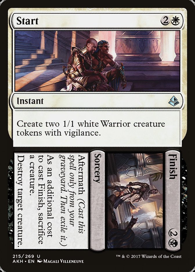 Start // Finish 215/269 (Amonkhet)  - Foil | Good Games Cannington