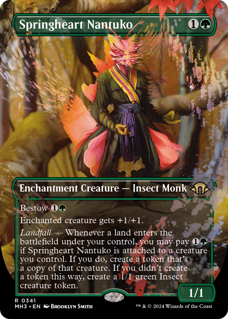 Springheart Nantuko (Borderless) [Modern Horizons 3] | Good Games Cannington