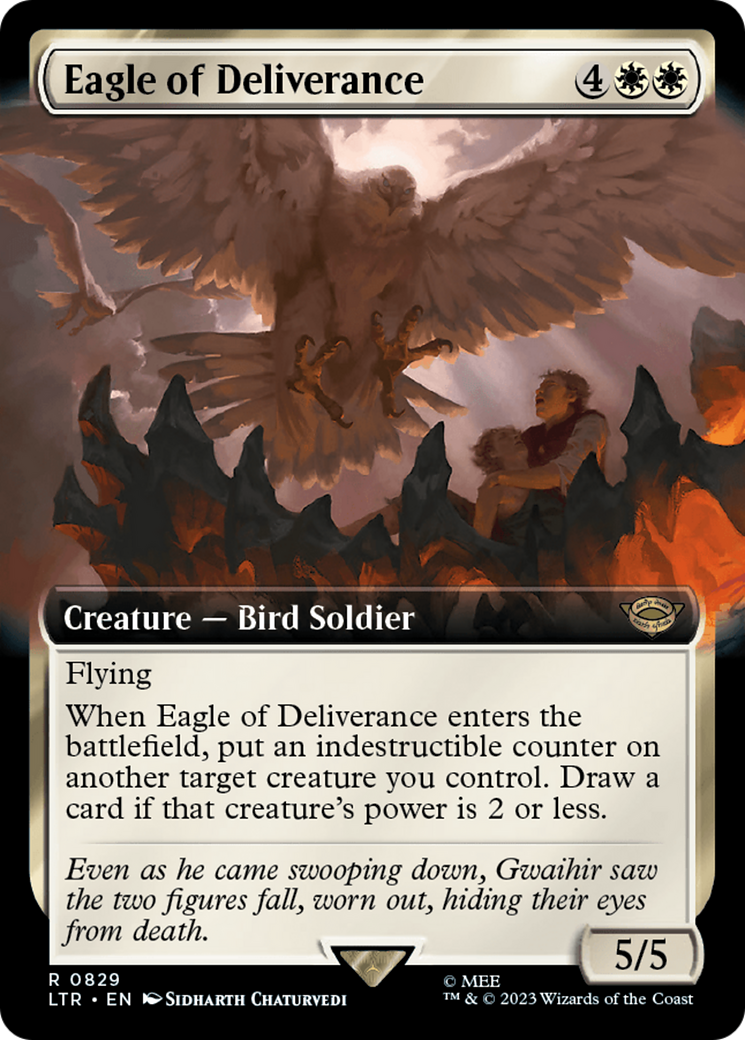 Eagle of Deliverance (Extended Art) [The Lord of the Rings: Tales of Middle-Earth] | Good Games Cannington
