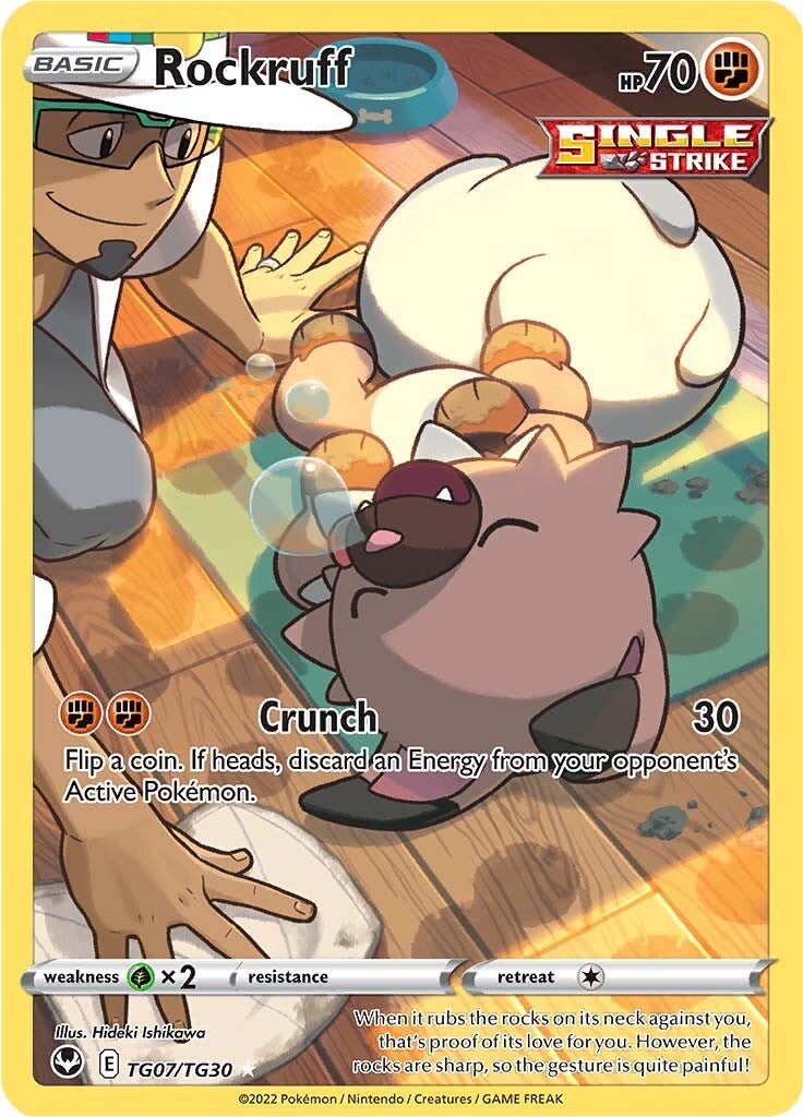 Rockruff (TG07/TG30) [Sword & Shield: Silver Tempest] | Good Games Cannington