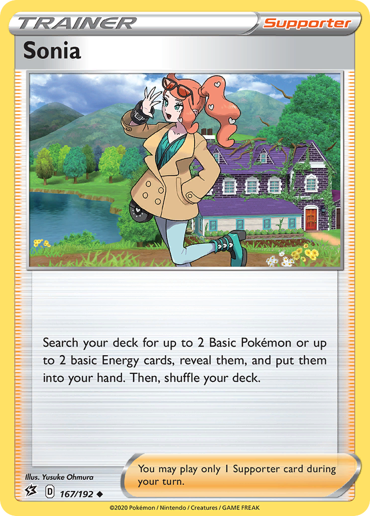 Sonia (167/192) [Sword & Shield: Rebel Clash] | Good Games Cannington