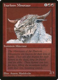 Hurloon Minotaur (Oversized) [Oversize Cards] | Good Games Cannington