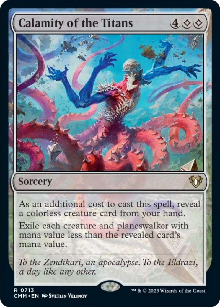 Calamity of the Titans [Commander Masters] | Good Games Cannington