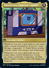 Soundwave, Sonic Spy // Soundwave, Superior Captain [Transformers] | Good Games Cannington