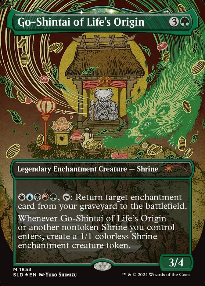 Go-Shintai of Life's Origin (Display Commander) - Thick Stock [Secret Lair Drop Series] | Good Games Cannington