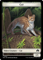 Eldrazi Spawn // Cat Double-Sided Token [Modern Horizons 3 Tokens] | Good Games Cannington