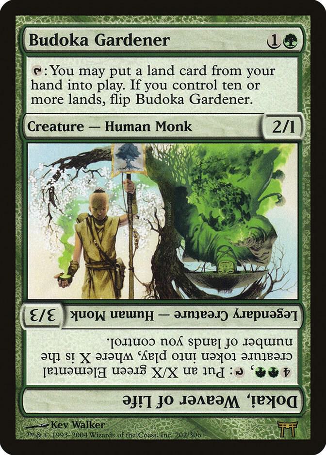 Budoka Gardener // Dokai, Weaver of Life 202/306 (Champions of Kamigawa)  | Good Games Cannington