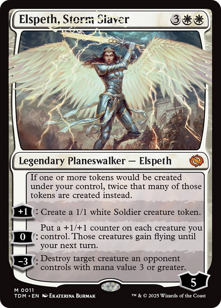 Elspeth, Storm Slayer [Tarkir: Dragonstorm] | Good Games Cannington
