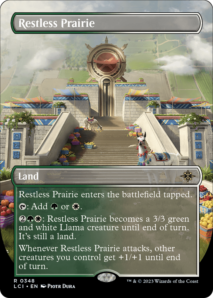 Restless Prairie (Borderless) [The Lost Caverns of Ixalan] | Good Games Cannington