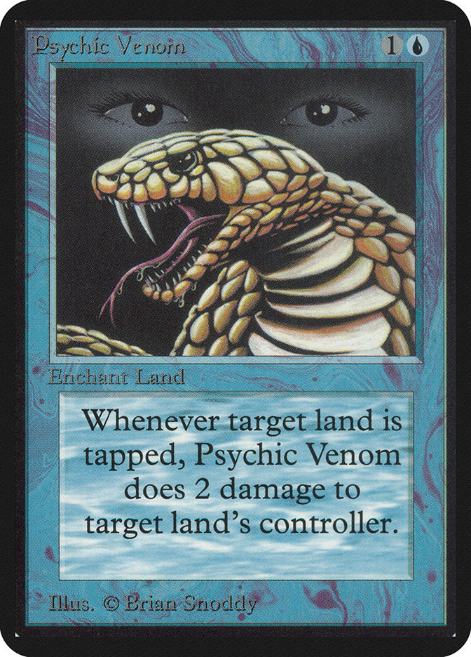Psychic Venom [Alpha Edition] | Good Games Cannington