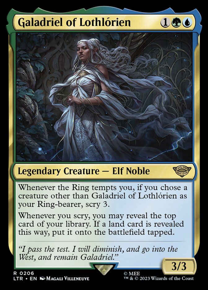 Galadriel of Lothlorien 206 (Universes Beyond: The Lord of the Rings: Tales of Middle-earth)  | Good Games Cannington