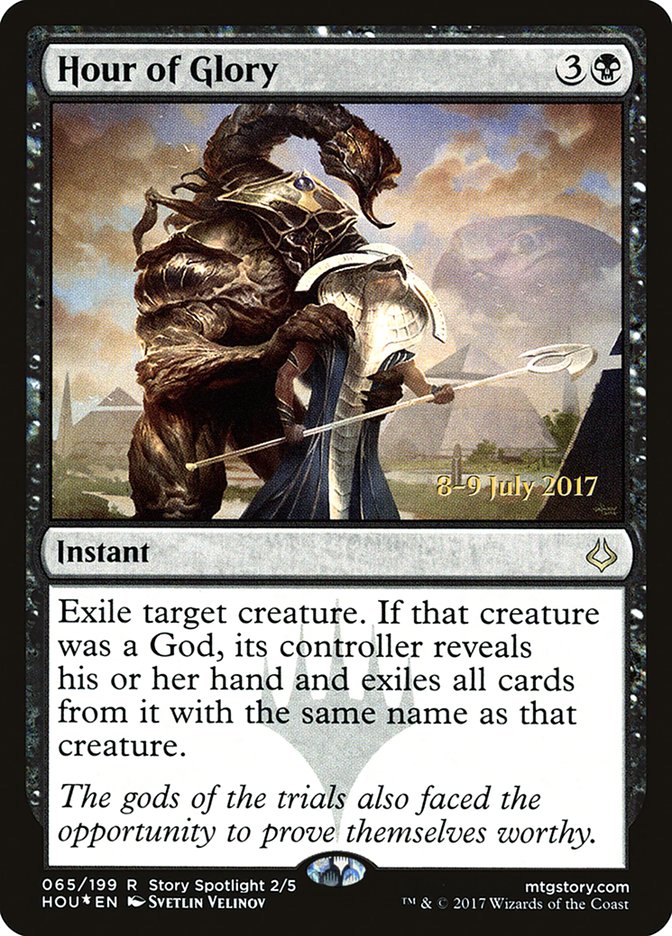 Hour of Glory [Hour of Devastation Prerelease Promos] | Good Games Cannington