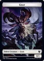 Goat // Satyr Double-Sided Token [Theros Beyond Death Tokens] | Good Games Cannington
