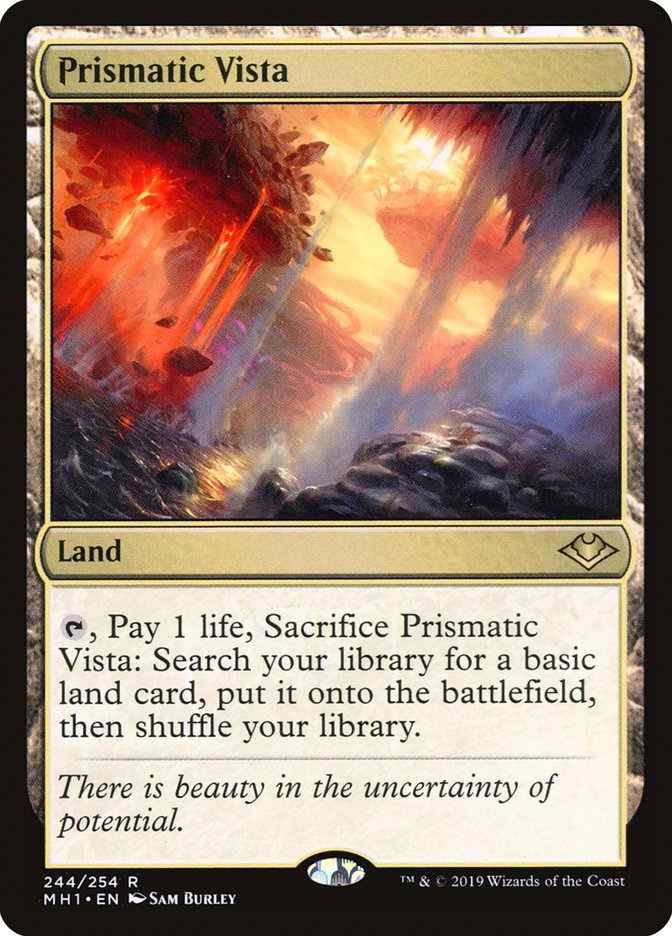 Prismatic Vista 244 (Modern Horizons)  | Good Games Cannington