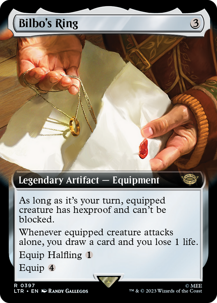 Bilbo's Ring (Extended Art) [The Lord of the Rings: Tales of Middle-Earth] | Good Games Cannington