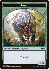 Elemental (008) // Rhino (013) Double-Sided Token [Modern Horizons Tokens] | Good Games Cannington