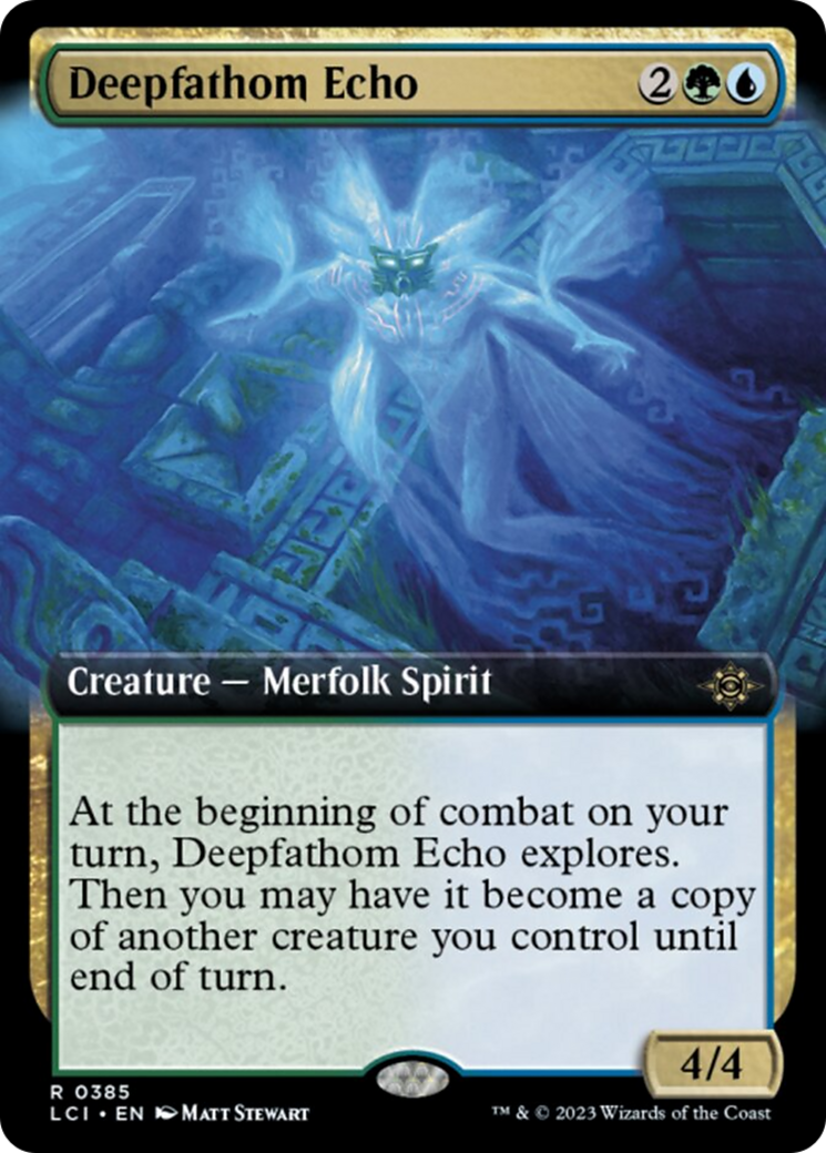 Deepfathom Echo (Extended Art) [The Lost Caverns of Ixalan] | Good Games Cannington