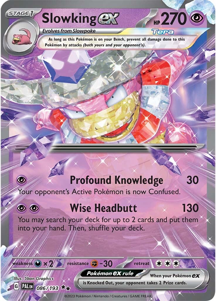 Slowking ex (086/193) [Scarlet & Violet: Paldea Evolved] | Good Games Cannington