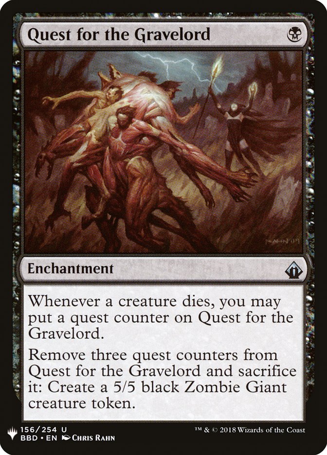 Quest for the Gravelord [Mystery Booster] | Good Games Cannington
