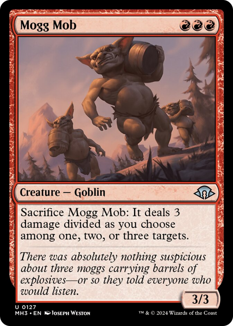 Mogg Mob [Modern Horizons 3] | Good Games Cannington