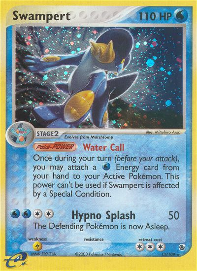 Swampert (13/109) [EX: Ruby & Sapphire] | Good Games Cannington
