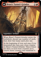 Brass's Tunnel-Grinder // Tecutlan, The Searing Rift (Extended Art) [The Lost Caverns of Ixalan] | Good Games Cannington