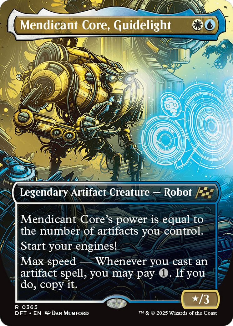 Mendicant Core, Guidelight (Borderless) [Aetherdrift] | Good Games Cannington