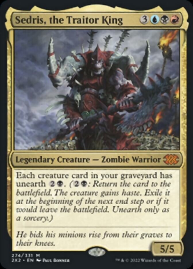 Sedris, the Traitor King [Double Masters 2022] | Good Games Cannington