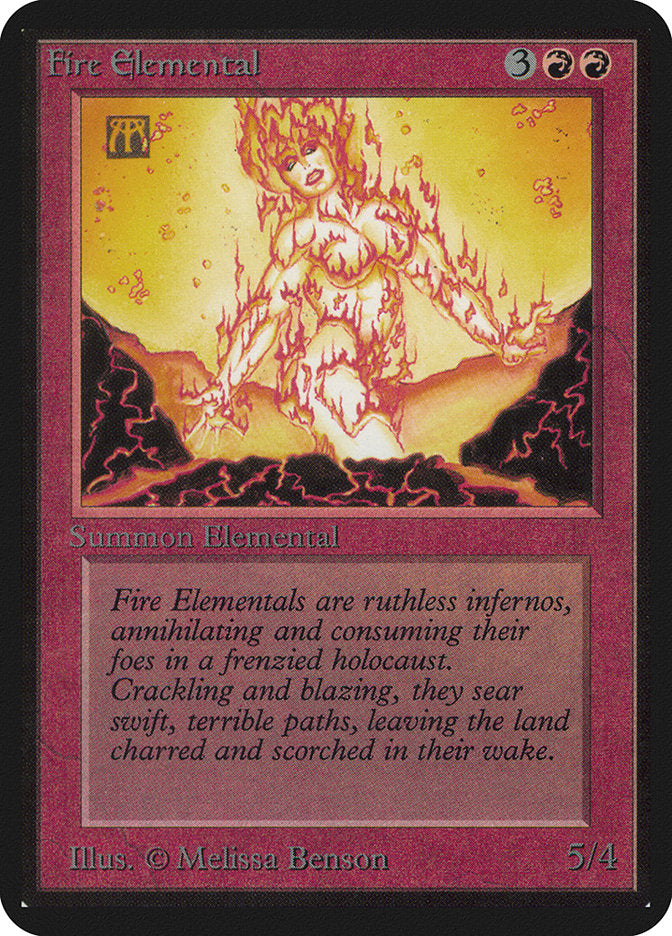 Fire Elemental [Alpha Edition] | Good Games Cannington