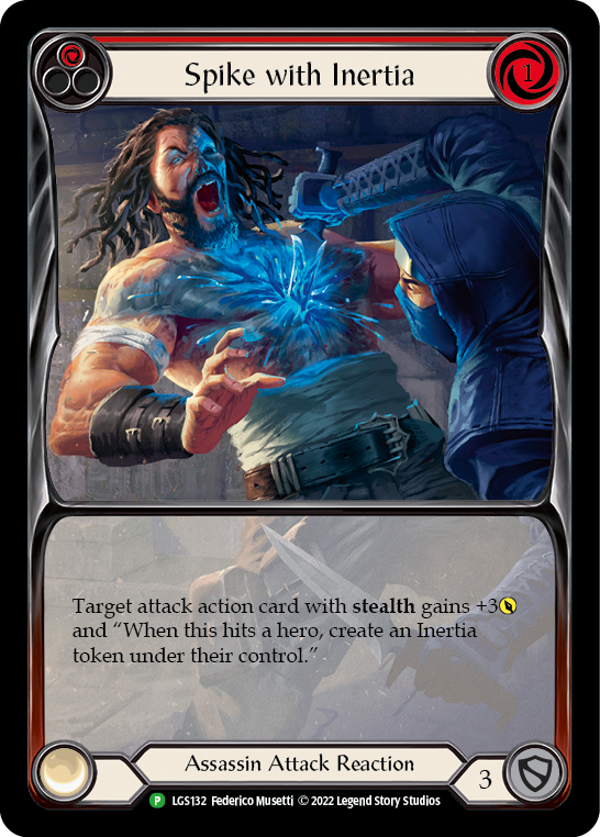 Spike with Inertia [LGS132] (Promo)  Rainbow Foil | Good Games Cannington