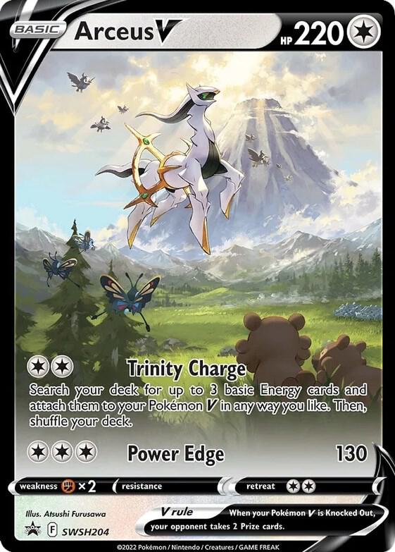 Arceus V SWSH204 (SWSH: Sword & Shield Promo Cards)  - Holofoil | Good Games Cannington