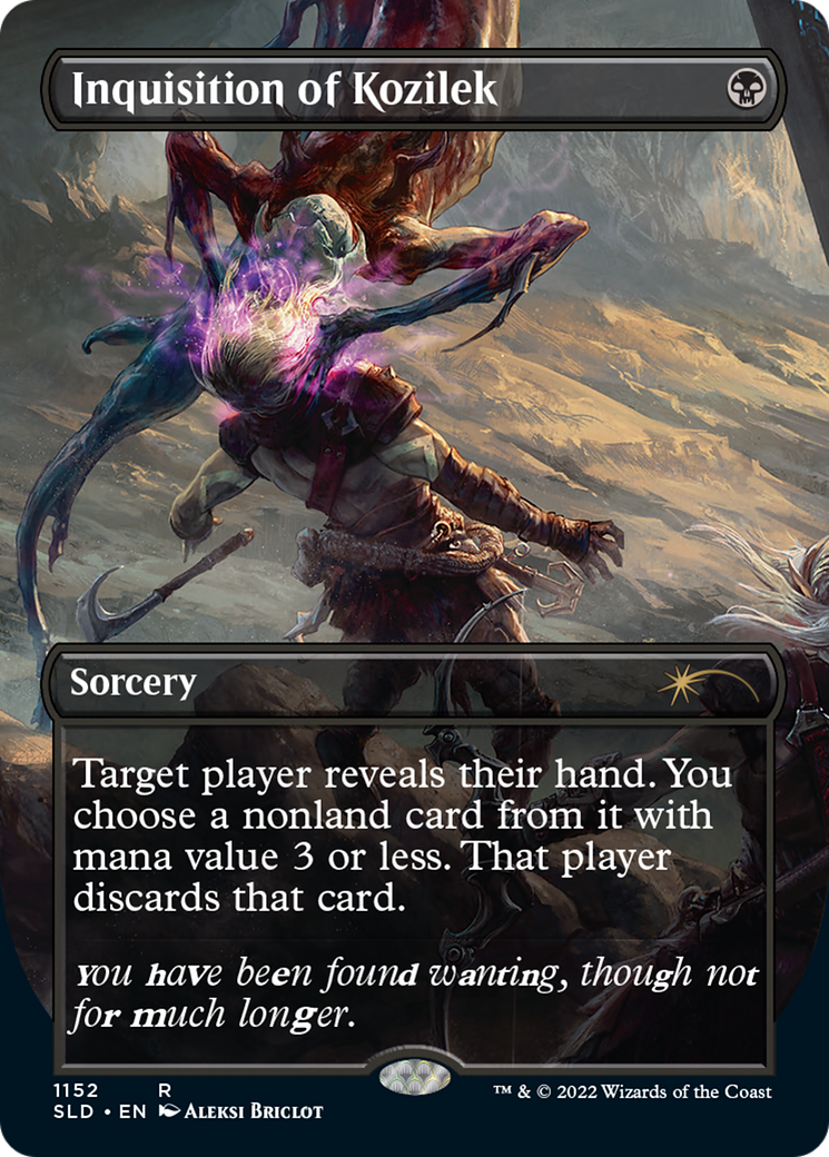 Inquisition of Kozilek (Borderless) [Secret Lair Drop Series] | Good Games Cannington