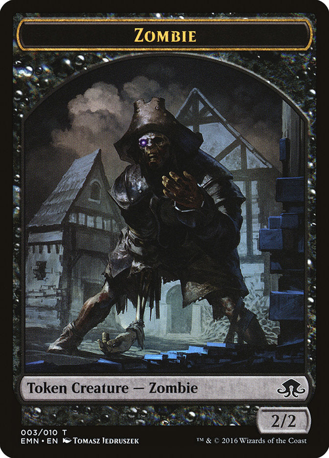 Zombie Token (003/010) [Eldritch Moon Tokens] | Good Games Cannington