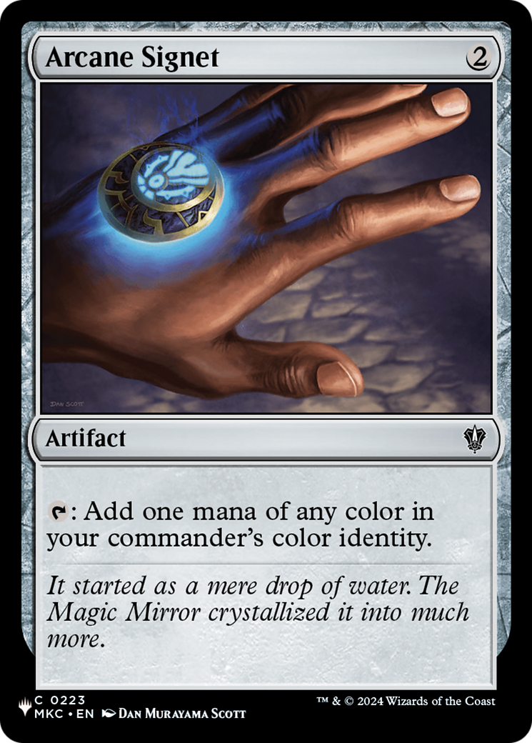 Arcane Signet (MKC) [The List] | Good Games Cannington