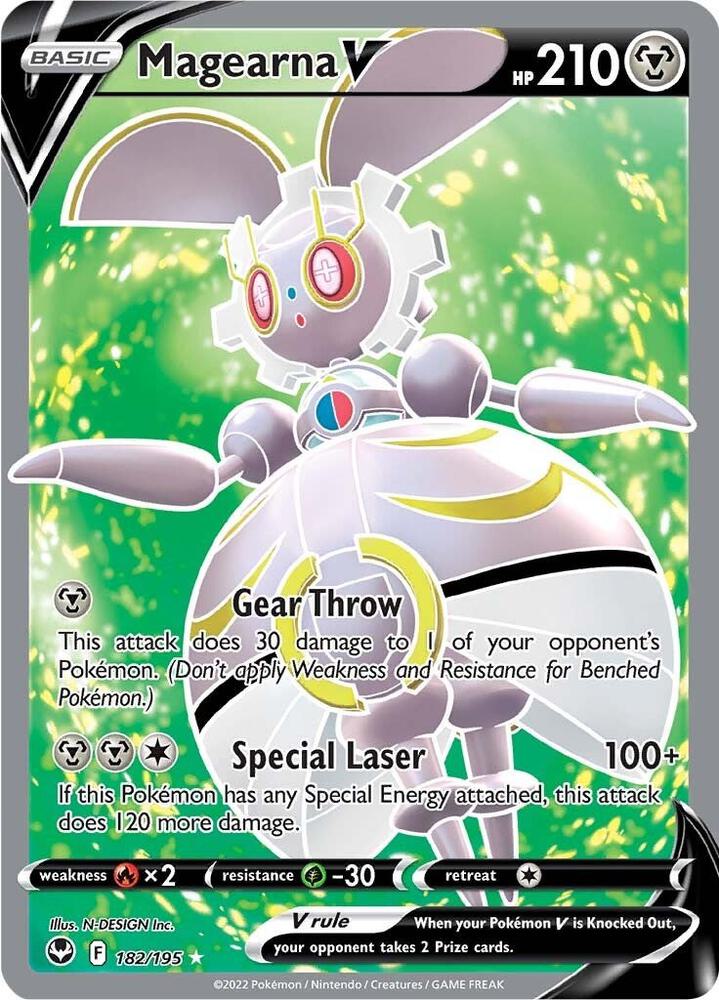 Magearna V 182/195 (SWSH12: Silver Tempest)  - Holofoil | Good Games Cannington