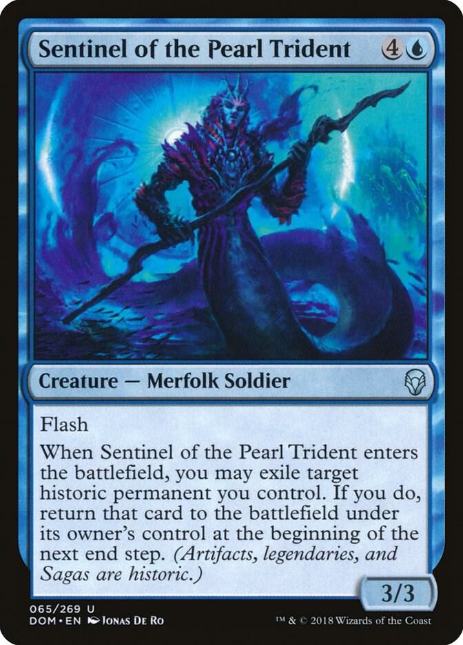 Sentinel of the Pearl Trident 65 (Dominaria)  | Good Games Cannington