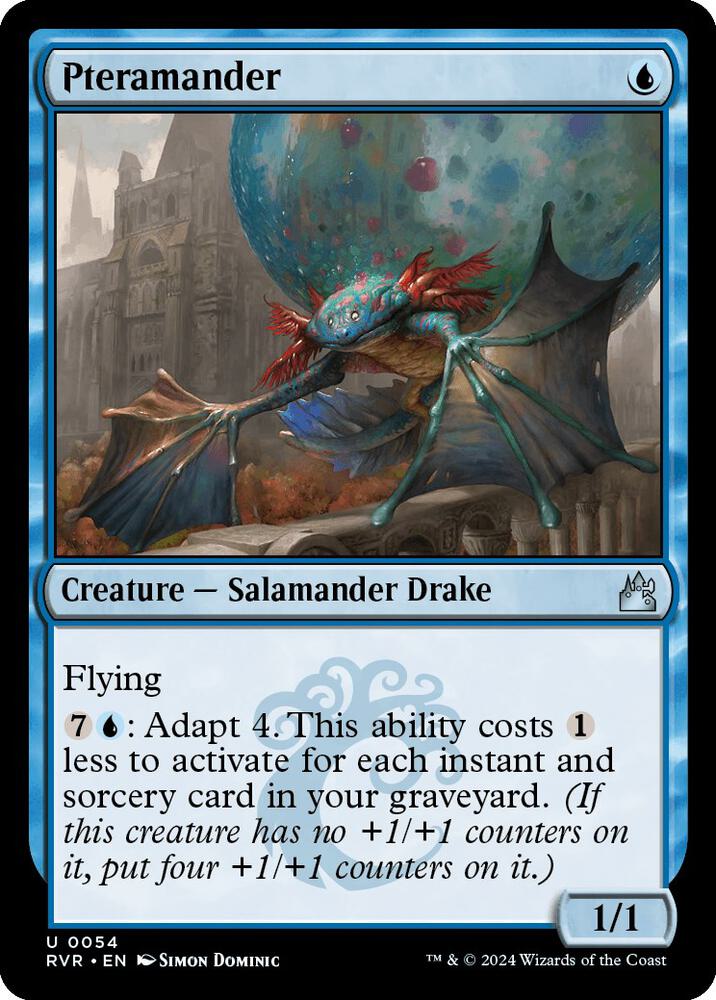 Pteramander 54/291 (Ravnica Remastered)  | Good Games Cannington