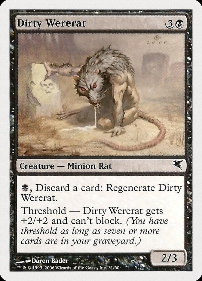 Dirty Wererat (31) [Hachette UK] | Good Games Cannington