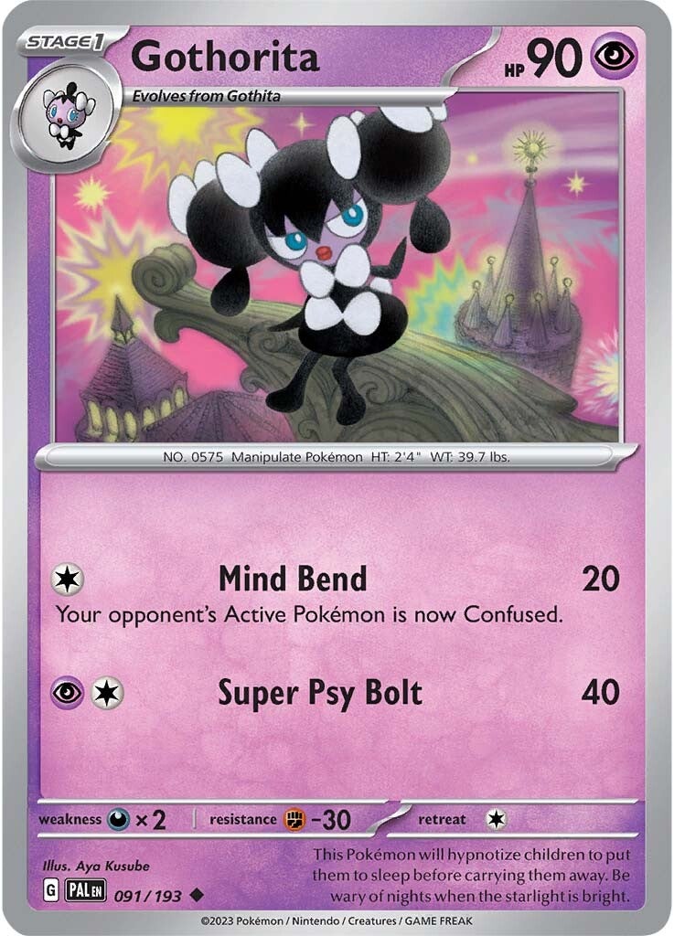 Gothorita (091/193) [Scarlet & Violet: Paldea Evolved] | Good Games Cannington